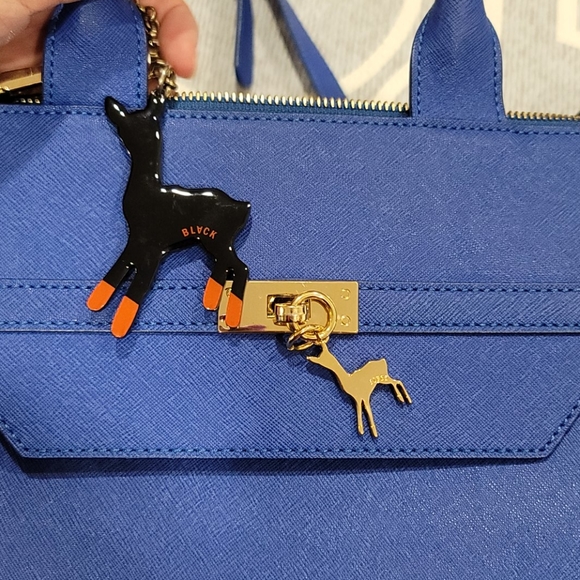 Blue Black Martin Sitbon purse - Picture 6 of 8